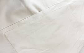 white fabric